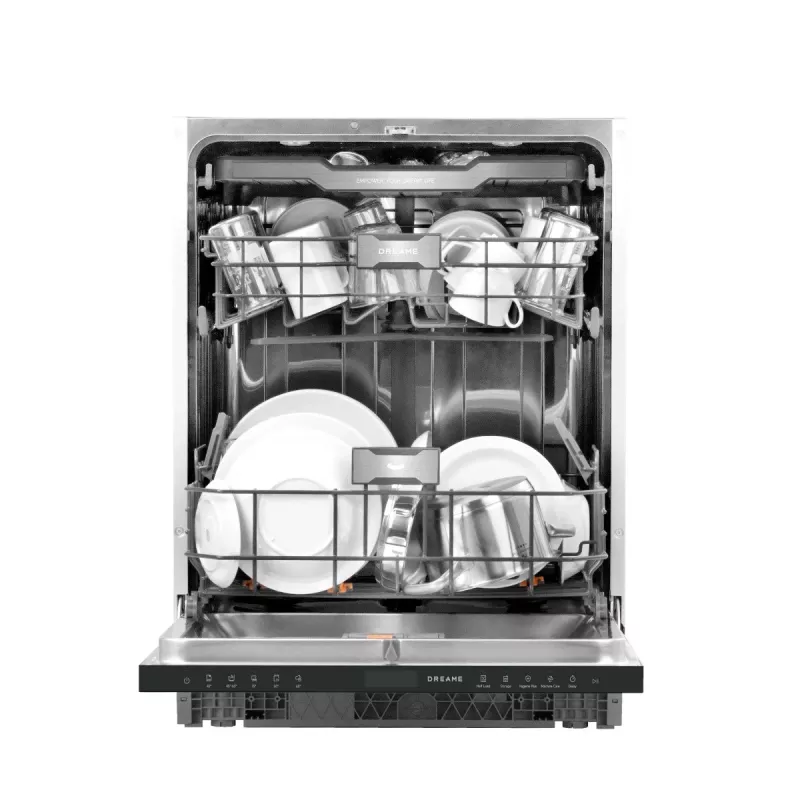 Máquina de lavar loiça de encastrar 60 cm Dreame DZ60Pro, classe de eficiência energética A