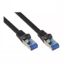 Cabo de rede Cat.6A SmartFLEX HF Good Connections preto 3m