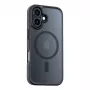 Capa de proteção magnética Torras Guardian Series para iPhone 16 — preto