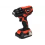 Parafusadeira elétrica/chave de impacto Yato YT-82800 3000 rpm preto, opaco