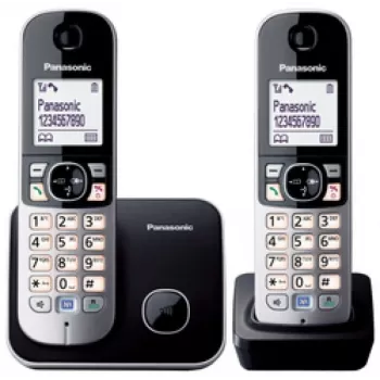 Telefone DECT Panasonic KX-TG6812GB