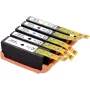 Renkforce Pack combinado de tinta substitui Canon PGI-580 PGBK + CLI-581 BKCMY (2078C005) compatível preto, preto fotográfico, ciano, magenta, amarelo (RF-5628792)