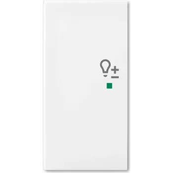 Busch-Jaeger 2CKA006220A0364 Placa de cobertura para suporte e caixa de sensor branco (2CKA006220A0364)