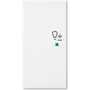 Busch-Jaeger 2CKA006220A0364 Placa de cobertura para suporte e caixa de sensor branco (2CKA006220A0364)