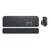 Logitech MX Keys Combo for Business - conjunto teclado e rato - retroiluminado - sem fios - Bluetooth LE - QWERTY - GB - grafite