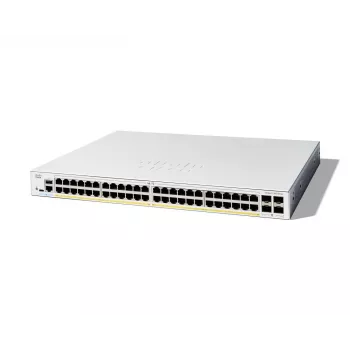 Switch gerido Cisco Catalyst 1300-48P-4G 48 Port GE PoE 4x1GE SFP