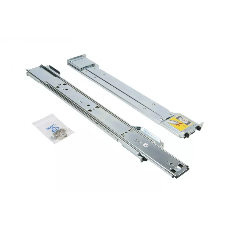 Conjunto de calhas Supermicro 2U-5U - 17,2 largura e 22 chassis de ecrã