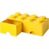 Gaveta de arrumação LEGO Brick 8 — amarelo (modelo 40061732) gaveta de arrumação para peças e componentes pequenos