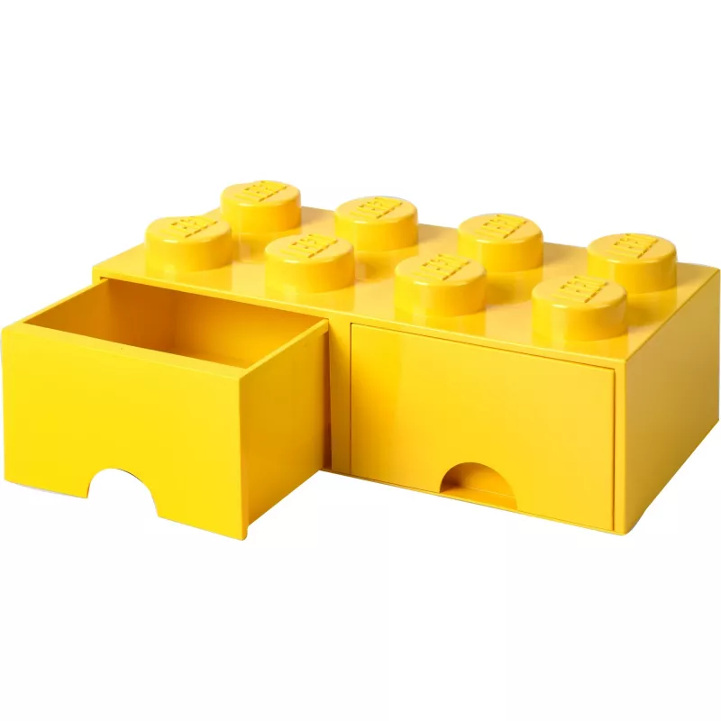 Gaveta de arrumação LEGO Brick 8 — amarelo (modelo 40061732) gaveta de arrumação para peças e componentes pequenos