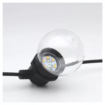 Fio de luzes RealPower 463627 10 m 24 lâmpadas LED