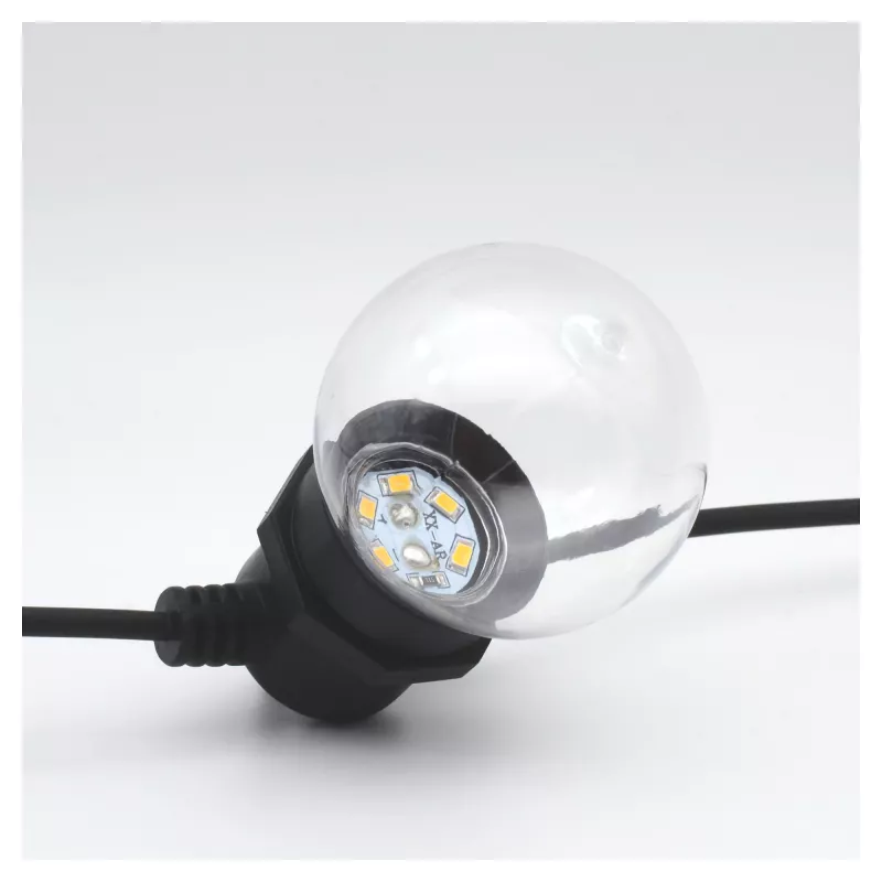 Fio de luzes RealPower 463627 10 m 24 lâmpadas LED