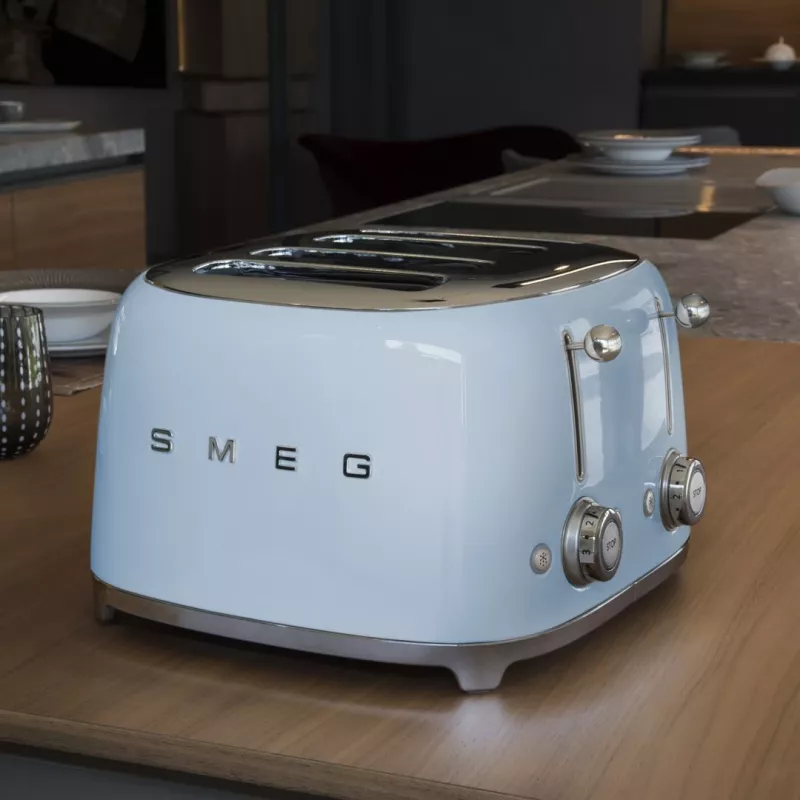 Smeg 50's Style TSF03PBEU Torradeira azul-pastel