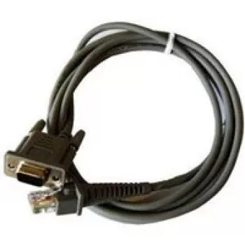 Cabo serial Datalogic 90A052138 preto 4,5 m RS-232