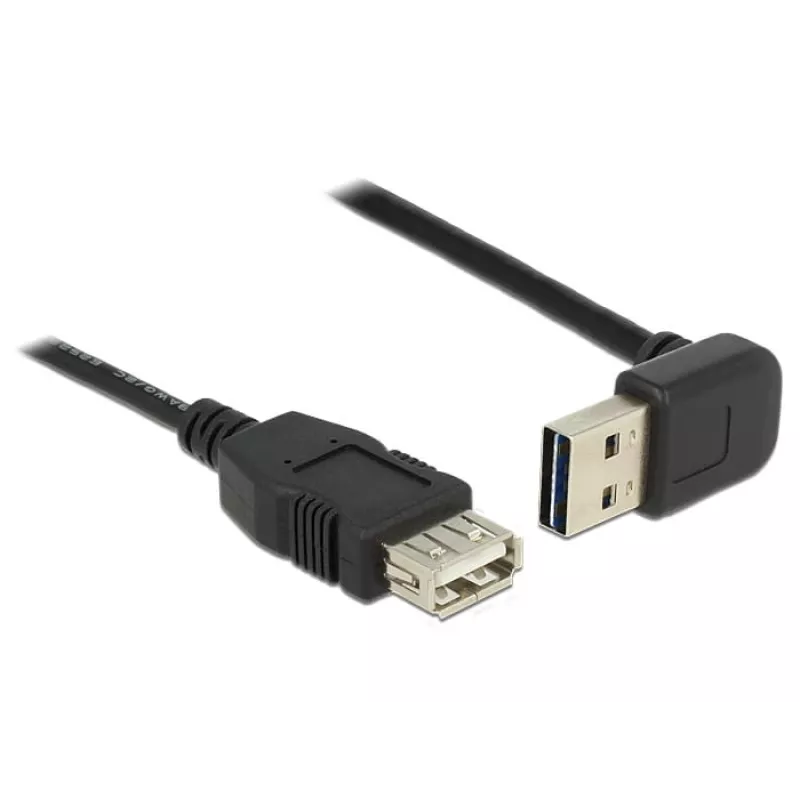 Cabo USB DeLOCK 1 m USB 2.0-A para USB 2.0-A preto