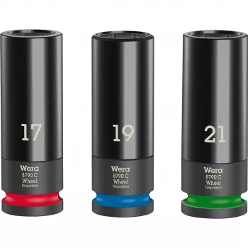 Conjunto de chaves de caixa para chave de impacto Wera 05004595001