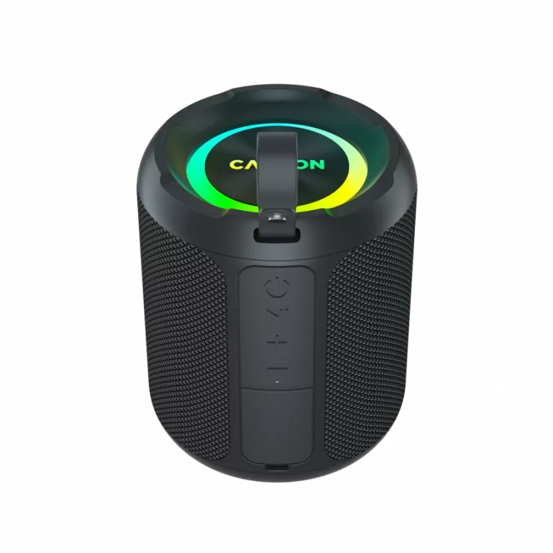 Altifalante portátil CANYON OnMove 11 IPX6 TWS 20W EQ RGB preto