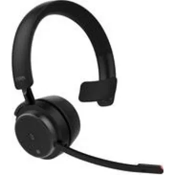 Headset Snom 00004658 telefone Bluetooth sem fios para chamadas e música, 30 m de alcance, preto, supra-aural