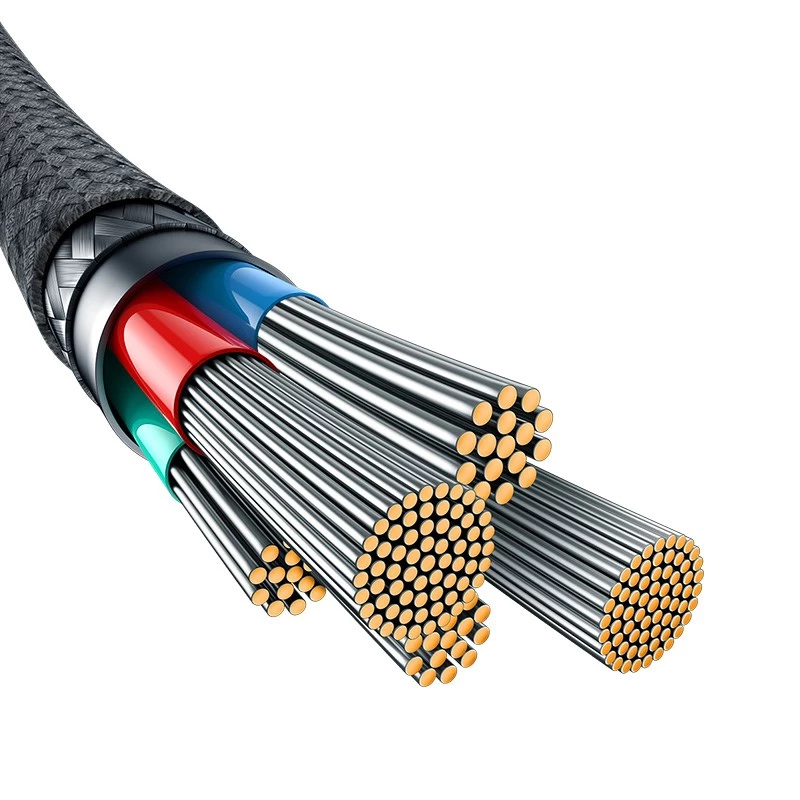 Cabo Baseus Unbreakable USB-C para iP 2 m 20 W preto
