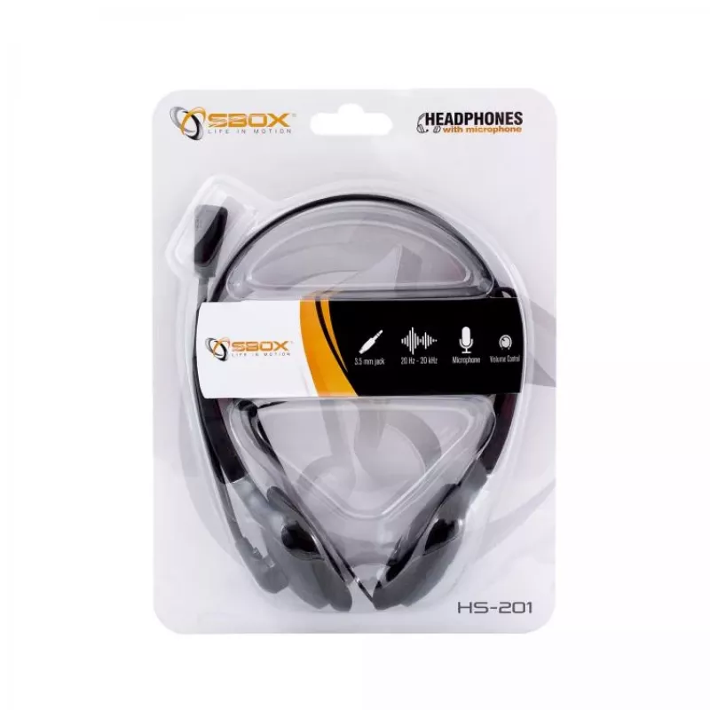Auscultadores SBOX HS-201