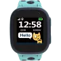 CANYON Sandy KW-34, smartwatch para criança, ecrã a cores de 1,44 polegadas, função GPS, cartão Nano-SIM, 32+32 MB, GSM (850/900/1800/1900 MHz), bateria de 400 mAh, compatível com iOS e Android