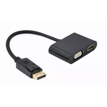 Cabo DisplayPort Gembird A-DPM-HDMIFVGAF-01 0,1 m preto