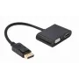 Cabo DisplayPort Gembird A-DPM-HDMIFVGAF-01 0,1 m preto