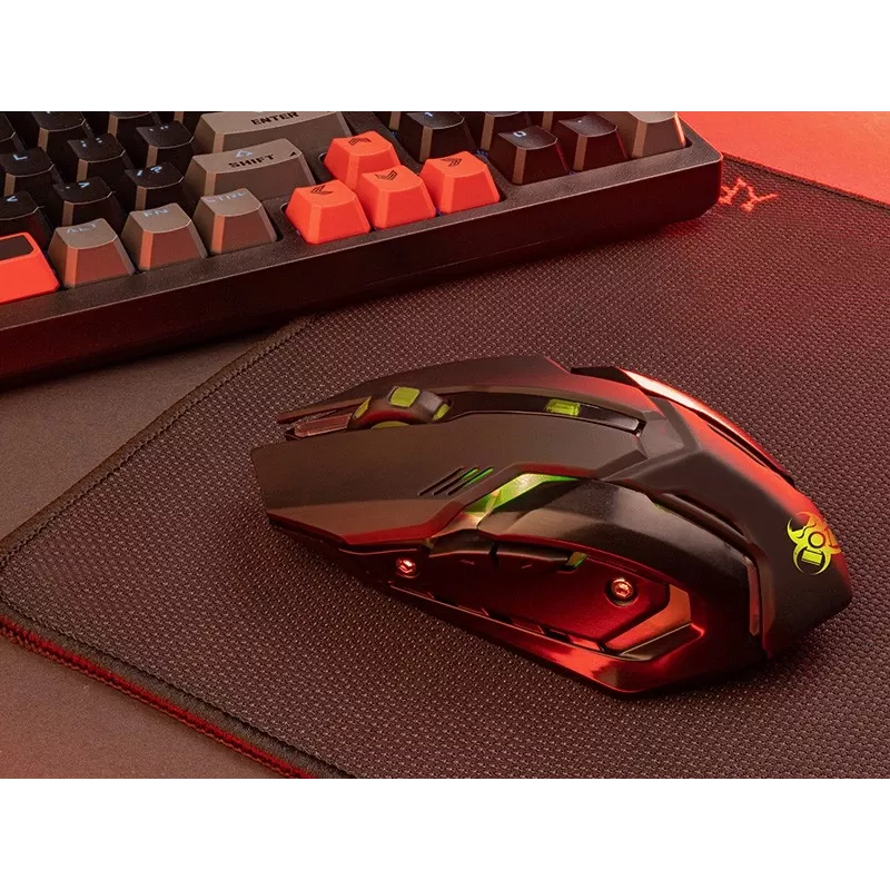 Rato gaming ergonómico sem fios TRACER ROCKY RF NANO - design compacto, ligação RF sem fios