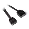 Alphacool 18701 - cabo splitter RGB - plástico - preto - 3 pinos - 150 mm - 1 unid.