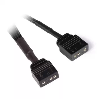 Alphacool 18701 - cabo splitter RGB - plástico - preto - 3 pinos - 150 mm - 1 unid.