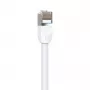Cabo de rede Ethernet UBIQUITI UACC-CABLE-PATCH-OUTDOOR-1M-W Cat5e RJ-45 para RJ-45, 1 m, branco, S/UTP, Bainha TPE