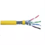 Cabo de rede ROLINE 21.15.0005 100m Cat8 SF/UTP amarelo