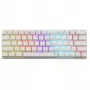 Teclado mecânico White Shark Wakizashi-2 US Red Switch, Tenkeyless/layout US, branco