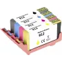 Renkforce Pack combinado de tinta substitui HP 912 (6ZC74AE) pack combinado compatível preto, ciano, magenta, amarelo RF-I-HP912BKCMY4PK RF-5718852 (RF-5718852)