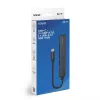 Hub de interface USB 3.0 4 portas SAVIO AK-71 com host USB-C, 5000 Mbit/s, garantia 2 anos