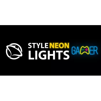 Luz de néon LED MANTA SNL62MT GAMER RGB com mudança de cor - fita LED gaming RGB