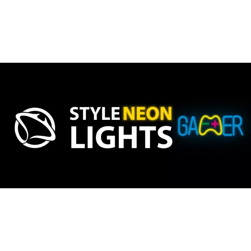 Manta SNL62MT GAMER luz de néon LED, USB, 5 W, multicolor
