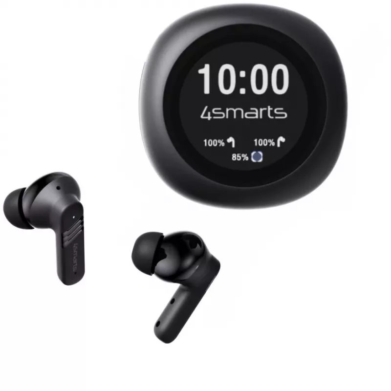 4smarts Auscultadores True Wireless In-Ear SkyBuds Screen Pro ANC - Auscultadores - 20 KHz