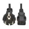 Cabo de alimentação Eaton PDU C13 para Schuko (Cee 7/7) - 10A 250V H05VV-F 3M (P054-03M-EU)