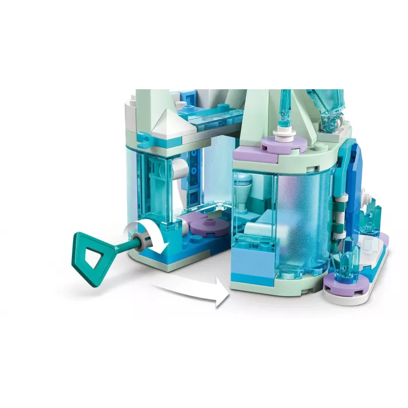 LEGO DISNEY 43278 Mini Castelo de Arendelle e Palácio de Gelo da Elsa