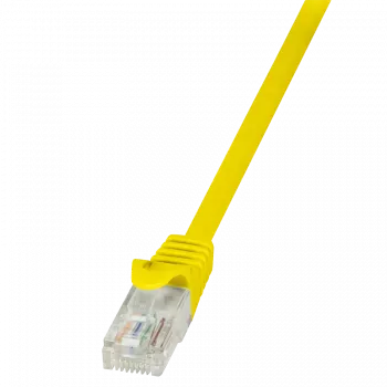 Cabo de rede LogiLink 1 m RJ-45 Cat5e amarelo