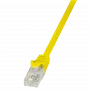 Cabo de rede LogiLink 1 m RJ-45 Cat5e amarelo
