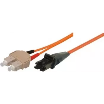Tecline exertis Connect - Cabo patch - SC multimodo (M) para MT-RJ multimodo (M) - 7,5 m - fibra ótica - 50/125 micrómetros - OM2 - laranja (75007)