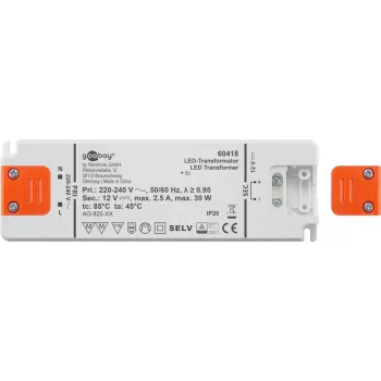 Goobay Transformador LED 12 V/30 W (60418)