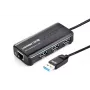 Placa de rede Ugreen 20265 Ethernet 1000 Mbit/s USB com fios