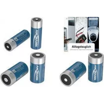 Ansmann Pilha A ANSMANN ER17500 3,6V lítio-tionilcloreto - pilha - 3,6 V (1522-0038)