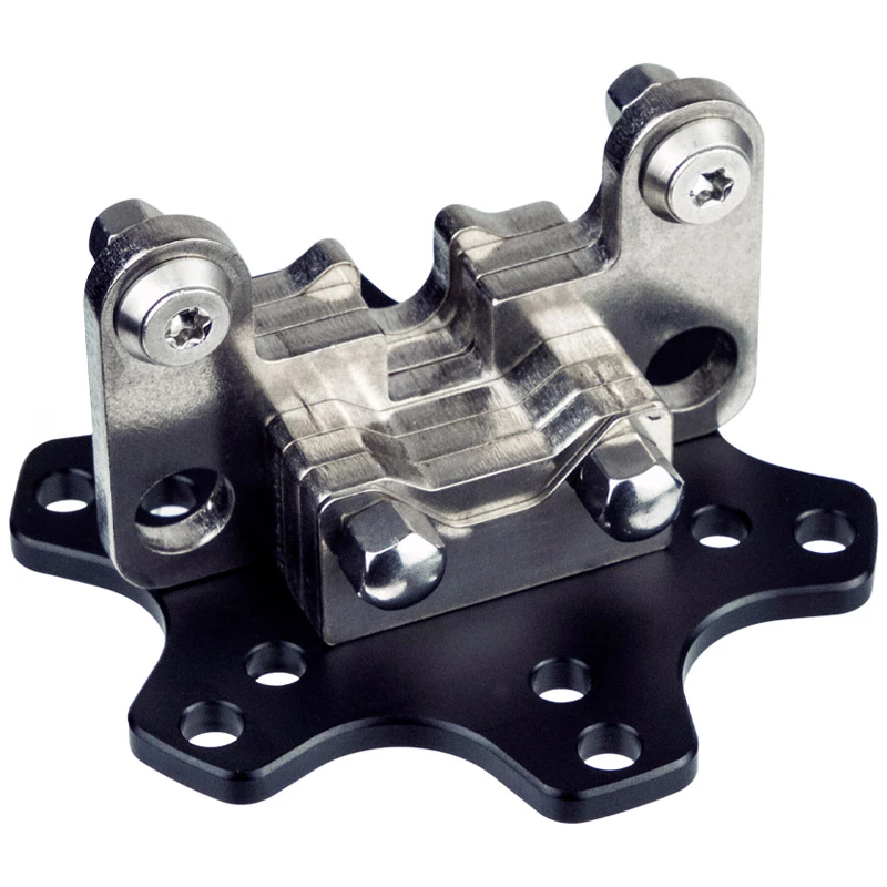 Conjunto completo de Quick Release Universal Triton Cube Controls — azul