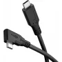 Goobay Cabo USB-C 90° 3 m preto – 60 W 5 Gbit/s Power Delivery (79423)