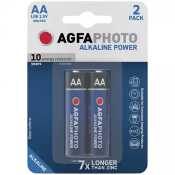 Pilha alcalina, Mignon, AA, LR06, 1,5V (APAAA)