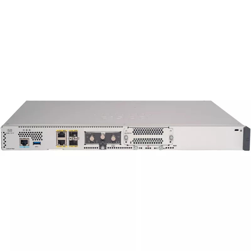 CISCO Catalyst 8200L com 1 slot NIM e portas WAN 4x1G