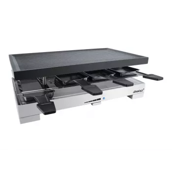 Steba RC 68 - Grelhador de raclette - 1,2 kW - preto/aço inoxidável